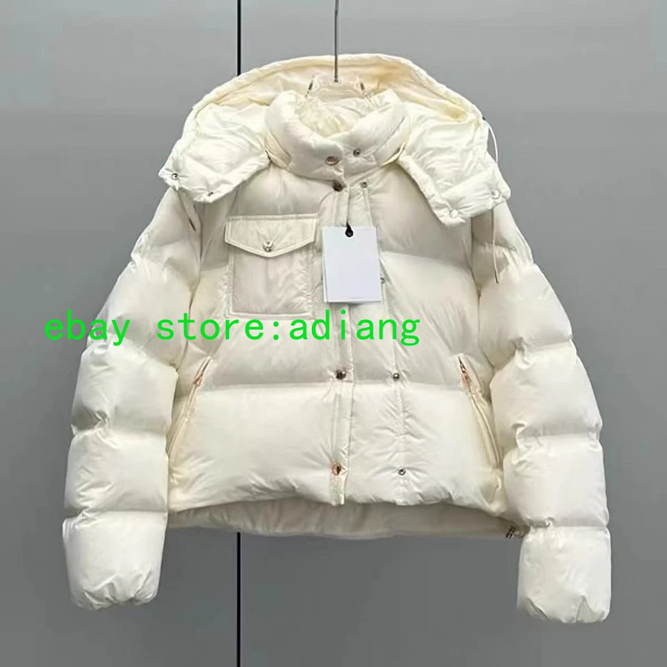 с капюшоном утка вниз пальто свободного теплый куртка женщин 2025 1,2,3,4 зимы высокого качества - Изображение 3 из 4