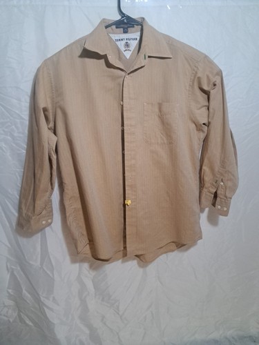 Tommy Hilfiger Shirt Button Up Vintage Mens Tailored In Hong kong 16 32-33 - Picture 2 of 7