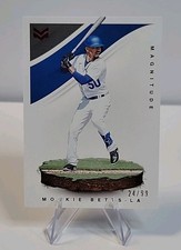 2020 Panini Chronicles - Magnitude Mookie Betts #24 Red /99