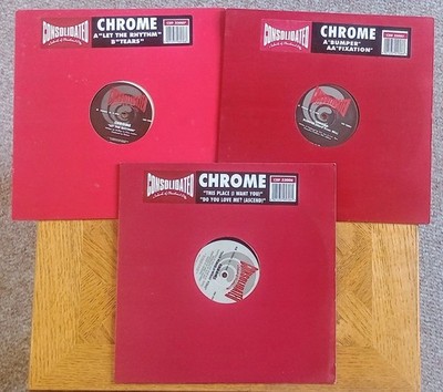 Chrome : Triple 12'' Progressive House Set From 1995 - Renaissance Classics!!