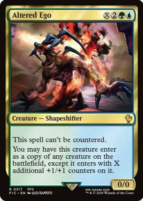 X 1 Altered Ego NM-M FINAL FANTASY Commander 317 MTG Magic The Gathering