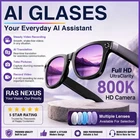 AI Smart Glasses 1080P Video Bluetooth Call Translation Music Live Stream 64GB
