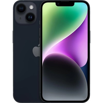 Apple iPhone 14 256GB 5G Dual SIM Smartphone Mitternacht Midnight Ohne Simlock