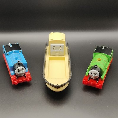 Trackmaster Thomas & Percy motorisierte Züge & Bulstrode Boot Thomas & seine Freunde 