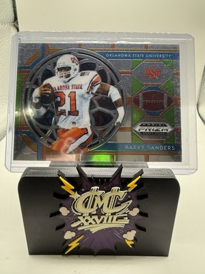2019 Panini Prizm Draft - Stained Glass Barry Sanders #33