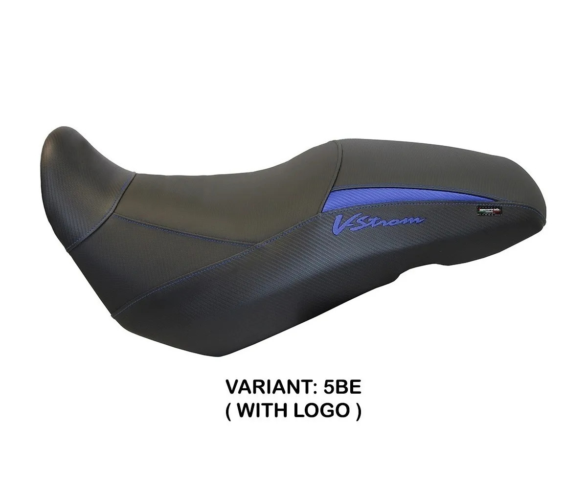Seat saddle cover Iowa Blue (BE) TPZ for SUZUKI V-STROM 650 2017 > 2022 14j