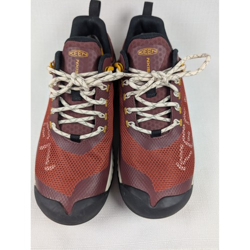 Keen Womens NXIS Evo Waterproof Lace up Sneaker Shoe Sz 7 Baked Clay Hiking - Picture 4 of 9