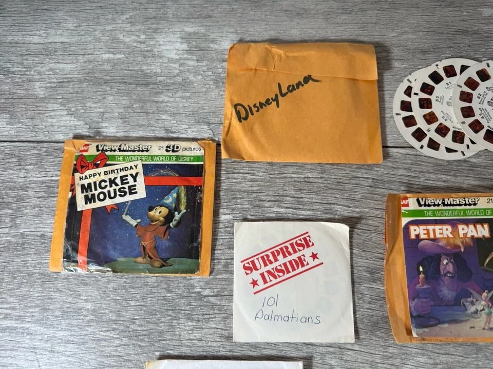 View Master Reel Bundle: Disney's Mickey Mouse Peter Pan Rudolph 101 Dalmatian - Image 3 of 4