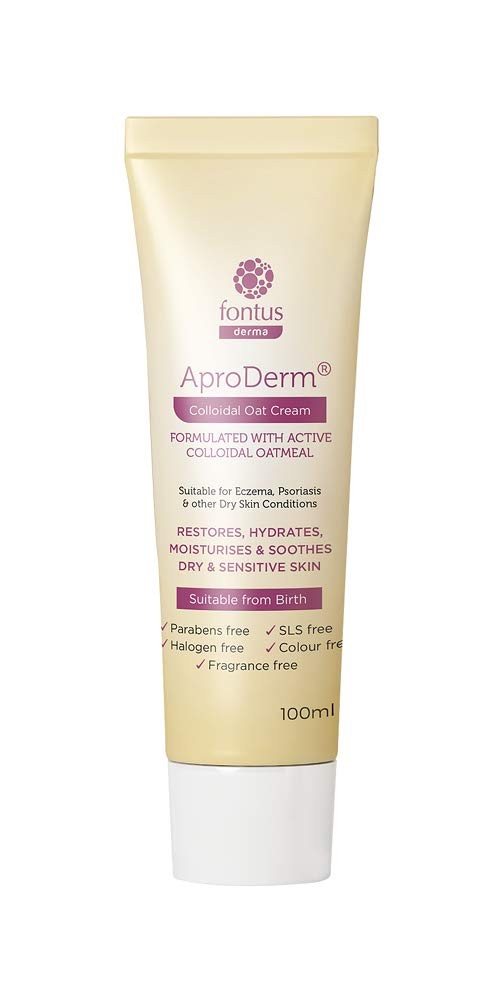 AproDerm Colloidal Oat Cream 100ml x3 Eczema Dry Skin Moisturiser - Image 2