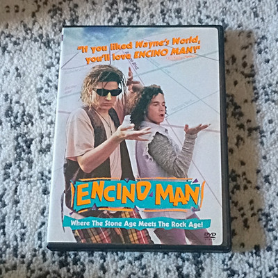 Encino Man DVD Pauly Shore Sean Astin Brendan Fraser Widescreen PG Region 1