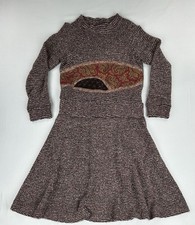 Vintage Koos Van Den Akker New York Skirt Suits Patchwork Size 12