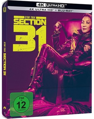Star Trek: Sektion 31 - 4K Ultra HD + Blu-ray - Steelbook - UHD+BLU-RAY-NEU OVP