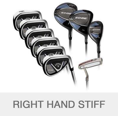 CALLAWAY 2024 EDGE 10-PIECE COMPLETE SET Stiff Flex Graphite And Steel