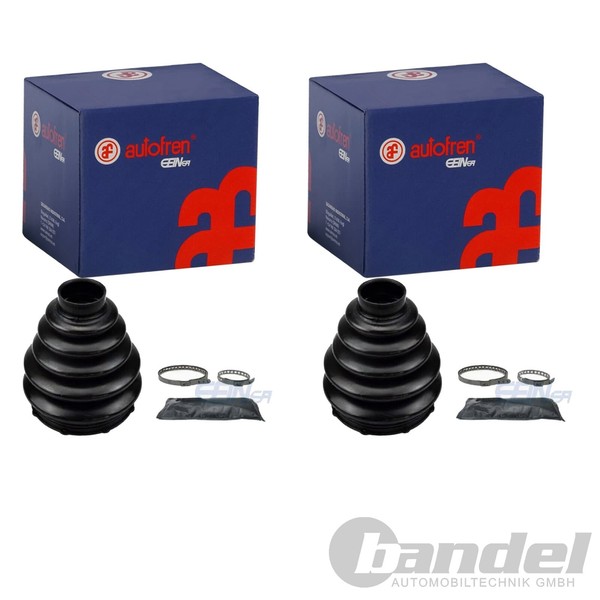 2X Autofren Achsmanschetten Satz Radseitig Passend FüR Ford C-MAX Focus Grand MO-image