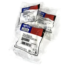 Lot of 14 Tripp-Lite Keystone Jack Surface 1-Port RJ45 Mount Box N082-001-WH