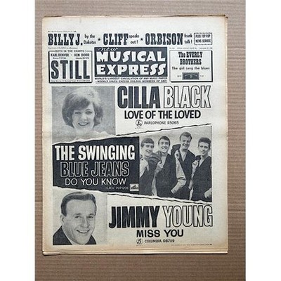 VARIOUS 1963 NME MAGAZINE SEPTEMBER 27 1963 - Billy j kramer/cliff richard/beatl