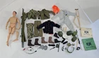 S-766 VINTAGE 1960'S HASBRO 12" GI JOE ACTION FIGURE WITH CLOTHING & ACCESSORIES