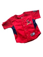 Vintage Nike Team St. Louis Cardinals Kids 2T Jersey Button Up Pujols 5 MLB