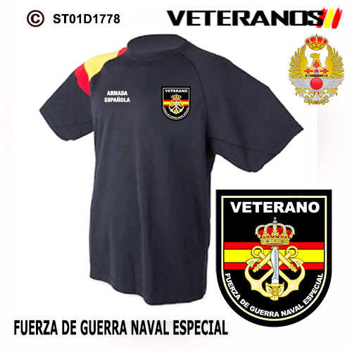 CAMISETAS-TECNICAS-VETERANOS-ARMADA-ESPANOLA-FUERZA-DE-GUERRA-NAVAL-ESPECIAL