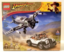 LEGO Indiana Jones 77012 Fighter Plane Chase. New & Factory Sealed