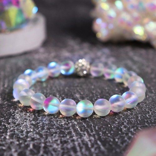 4mm-10mm Natural Gemstone Beaded Stretch Bracelet Crystal Healing Reiki Gifts - Picture 125 of 440