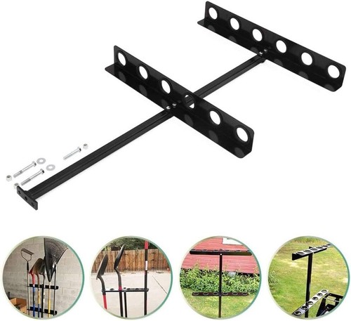 6-Hole Heavy Duty Tool Storage Rack for Trailers - Easy Installation & Durable - Picture 4 of 9