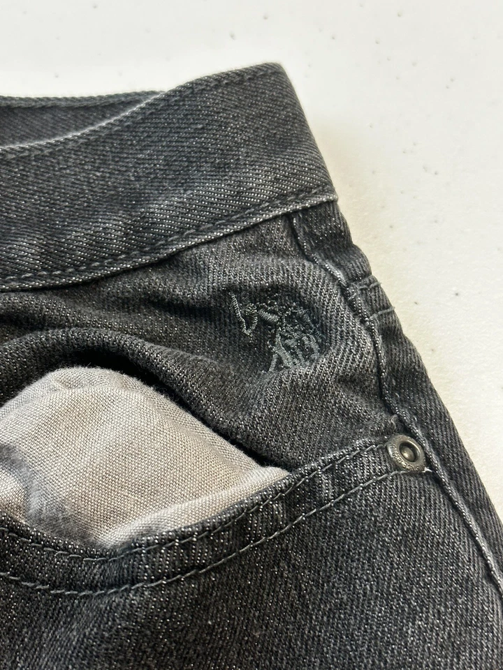 US POLO ASSN. Pantalones elásticos negros suaves con detalles negros talla 8 para niñas Foto 3 de 4