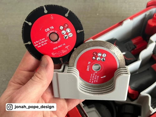 M12 切割工具插入件适用于 Milwaukee Packout | Jonah Pope(仅插入) - 第 3 张/共 6 张