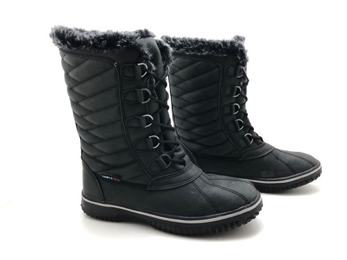 Damen Stiefel Gr. 40 Stiefeletten Schnürboots Winterstiefel Komfort Grau/Taupe - Bild 2 von 4