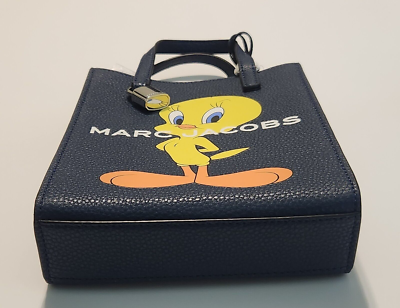 Marc Jacobs X Looney Tunes Tweety Bird Mini Grind Pebbled Marc Jacobs X Looney Tunes Tweety Bird Mini Grind Pebbled