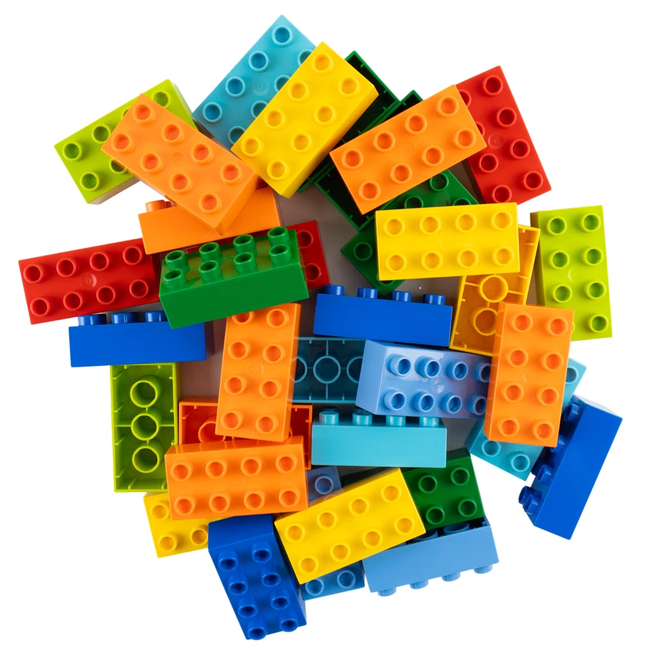 LEGO® DUPLO® Bausteine 2x4 bunt gemischt - verschiedene Stückzahlen - NEU - Bild 2 von 4