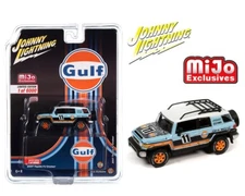 Johnny Lightning 1:64 2007 Toyota FJ Cruiser 4×4 Off-Road Gulf Racing Blue