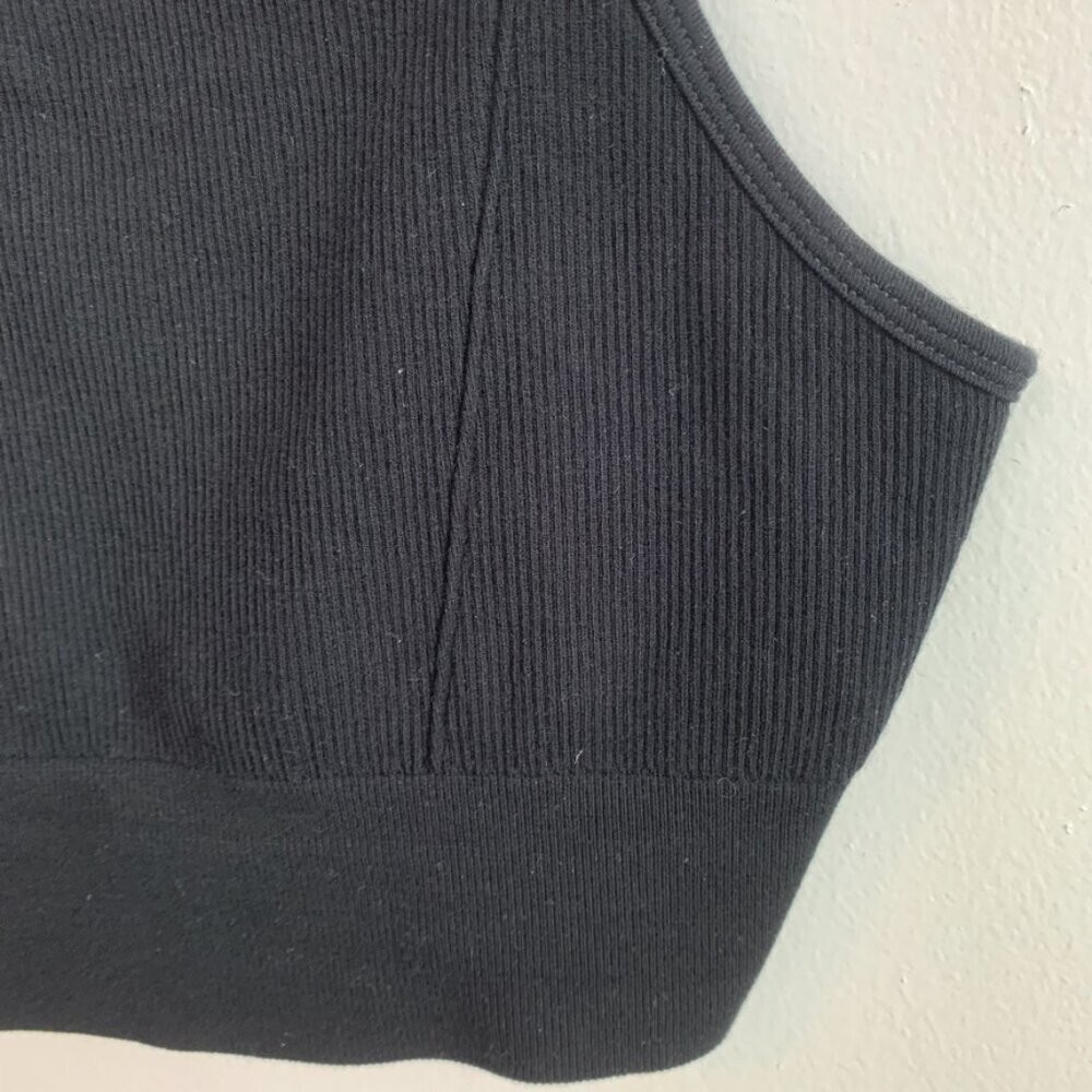 Fabletics Black Cloud Seamless Midi Bralette - image 5