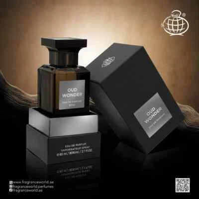 Oud Wonder von Fragrance World Parfüm 80 ml ( 39,99 €/100 ml)