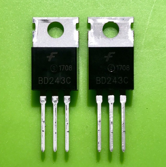 2pcs X BD243 bd243c Transistor Quality Npn 100v 6A | eBay