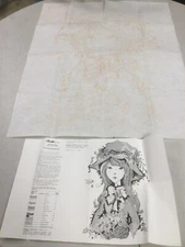 Bucilla No 6811  Nyla-Tex Holiday Girl Picture Liquid Embroidery Pattern Vintage