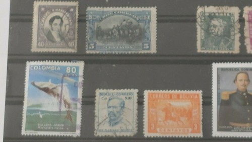 15 stamps from South America, used, and mint. see photos for detail (Lot 3) - Picture 3 of 5