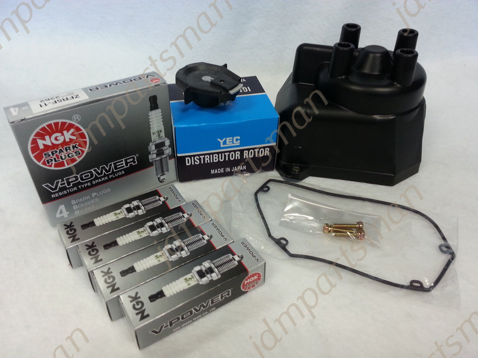 1998-2002 for Honda Accord 2.3L 4 cyl Tune Up Kit With NGK V-Power Spark Plugs