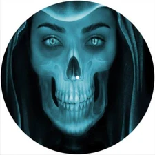 Slipmat Scratch Pad Felt for 12" Turntable LP DJ Record Player SKULL DESIGN 1