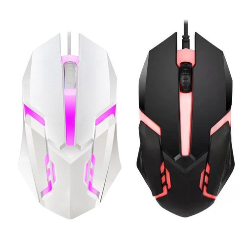 Wired Gaming Mouse LED Laptops PC Computers Optical S8 Computer New Mouse I Y1U9 - Picture 5 of 16