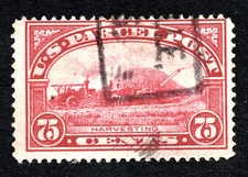 US 1913 75¢ Parcel Post Stamp #Q11 Used CV $35