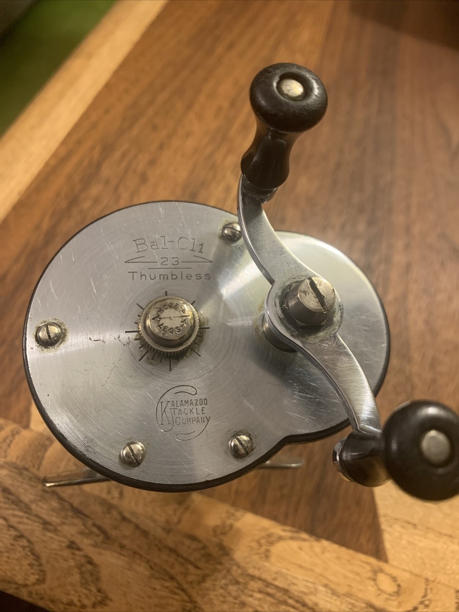 VINTAGE KALAMAZOO TACKLE CO. BAL CL1 CLI 23 THUMBLESS