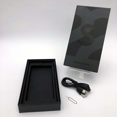 Samsung Galaxy S22 Ultra original Box only with Cable option