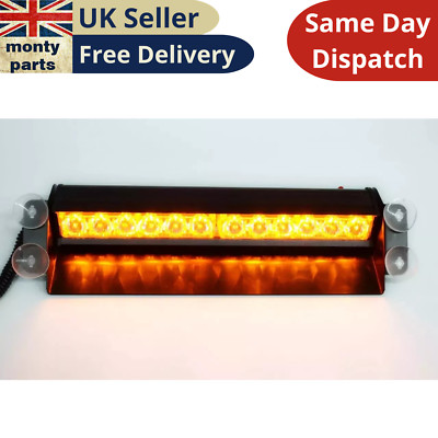 12V LED Notfall Stroboskop Rundumleuchte Warnblitz Lampe für LKW, LKW, Van