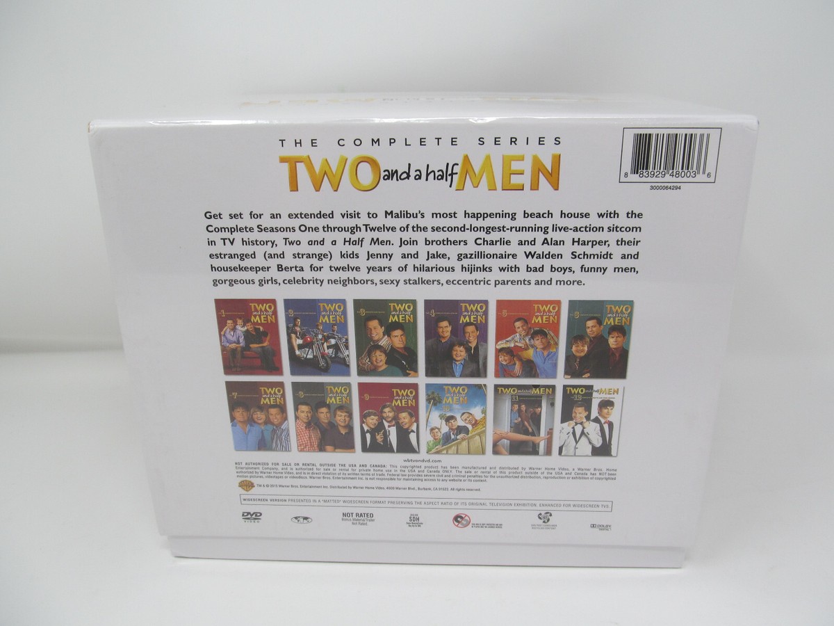 Two and a Half Men: the Complete Series (DVD) for sale online | eBay