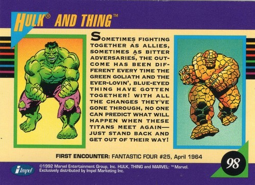 Impel Marvel Universe Series 3 Trading Cards, Singles, You Pick, Finish Your Run - Picture 157 of 323