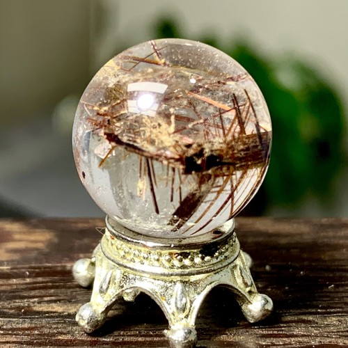 7G Natural Black Hair Crystal+Phantom Crystal Ball Healing - Picture 2 of 23