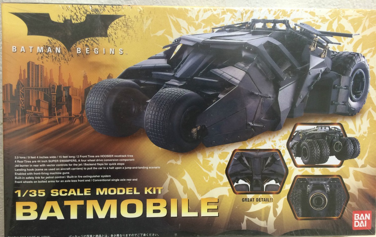 Bandai Spirits Batmobile 1/35 Batman Begins 941616 Figure