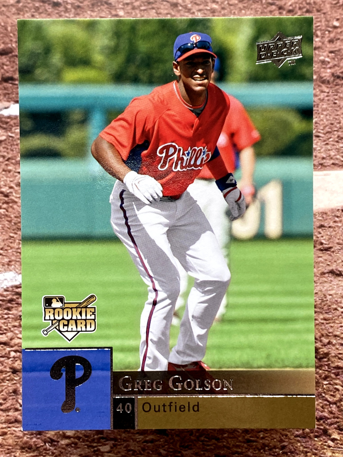 2009 Upper Deck Greg Golson #422 Philadelphia Phillies