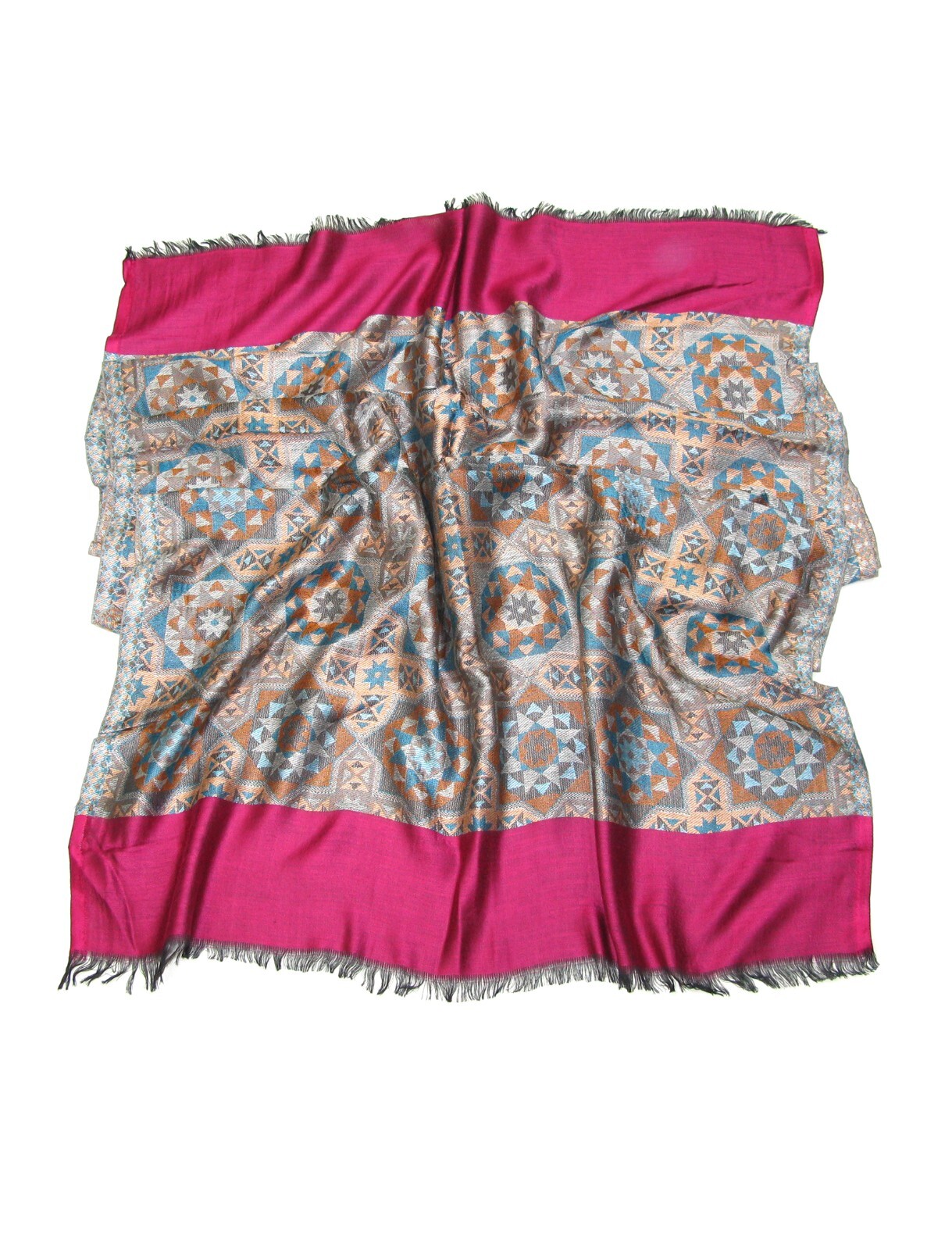 Pashmina Scarf for Ladies Blue Orange Pink Pretty Scarf for Her Women Scarves